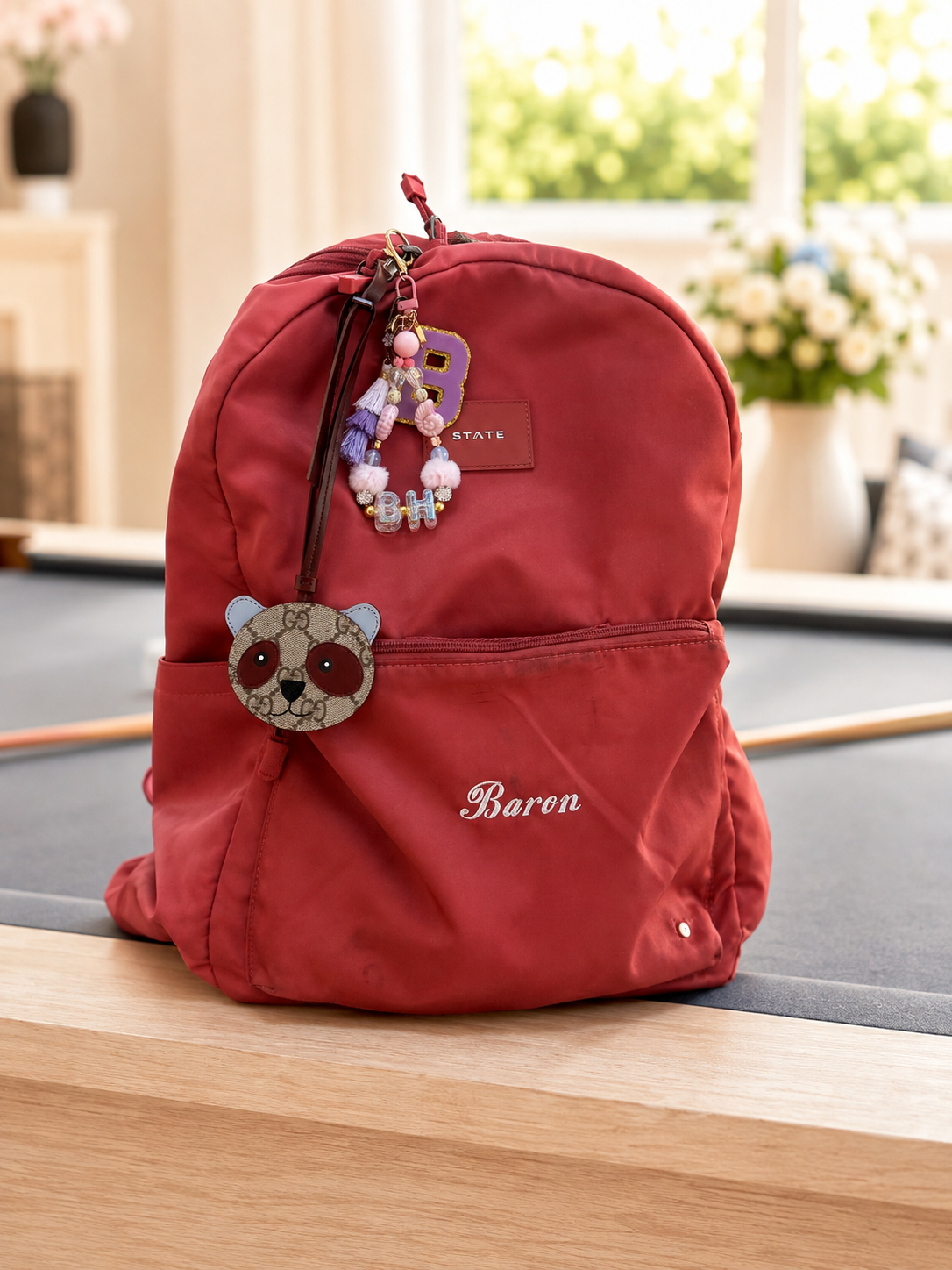 The Airtag Backpack Charm Inspiration (Inspiration Only- Custom Made to be YOU!)