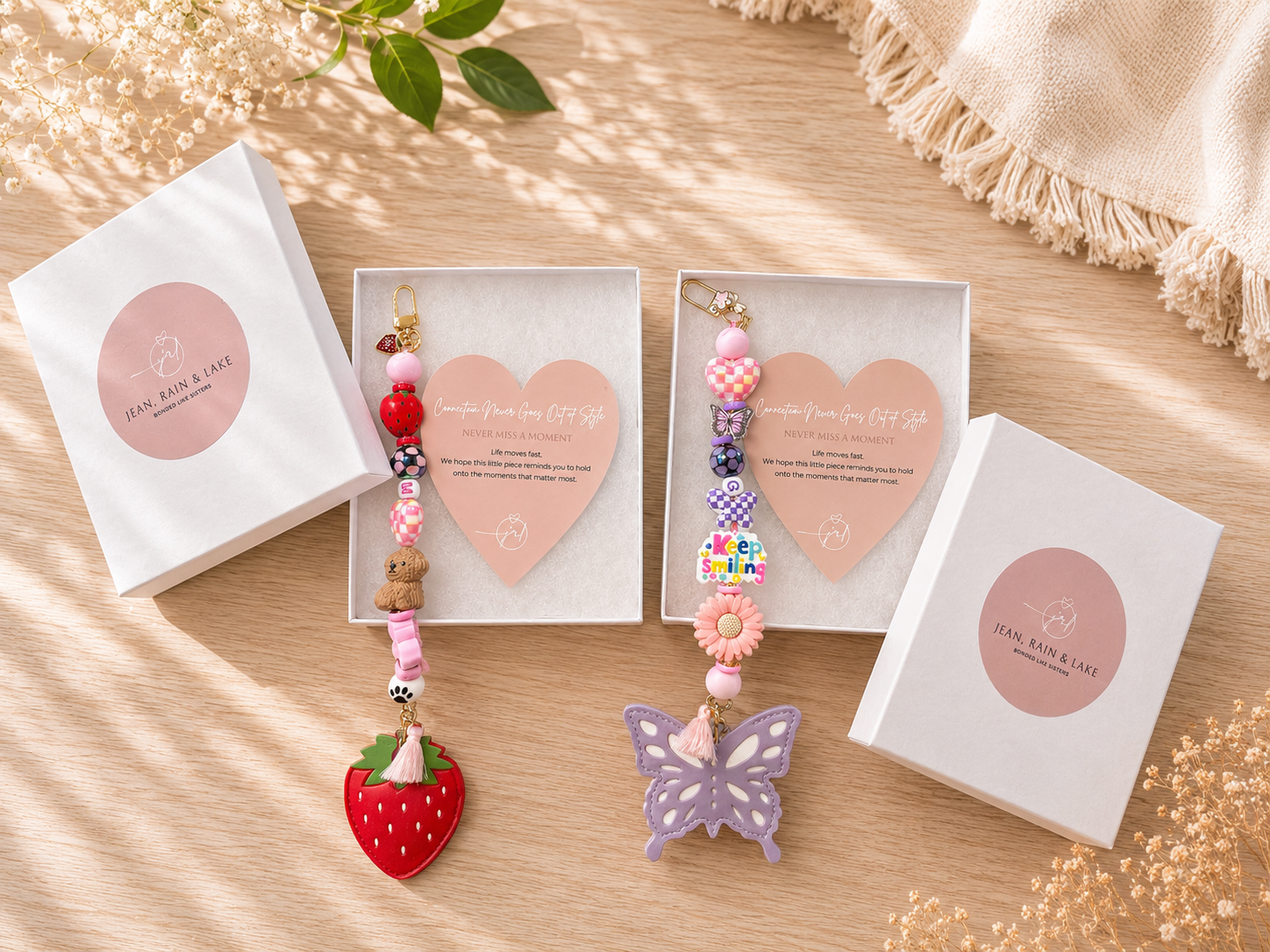 The Sisters Set Airtag Backpack Charm Inspiration (Inspiration Only- Custom Made to be YOU!)