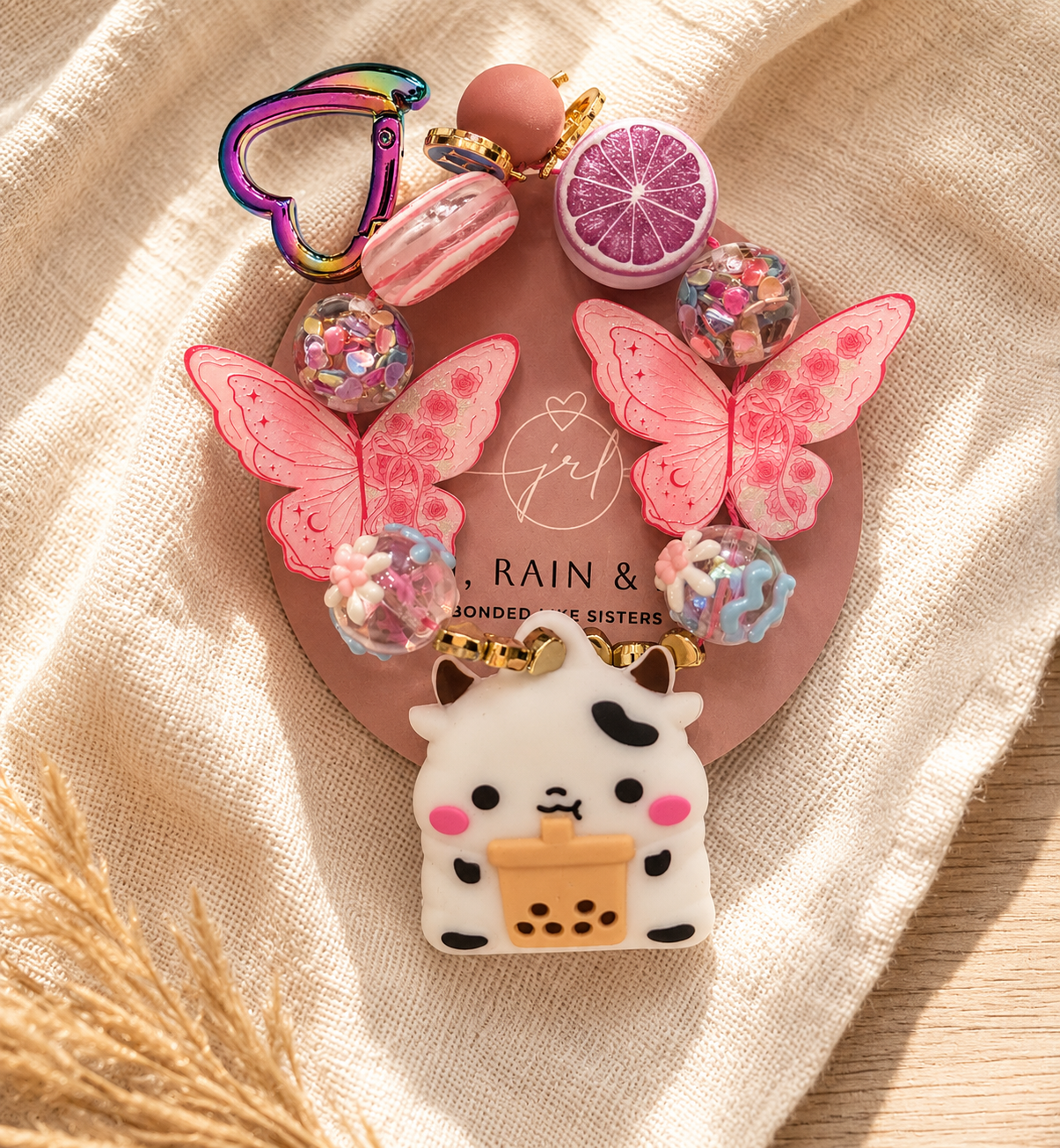 Backpack/Bag Charm with AirTag