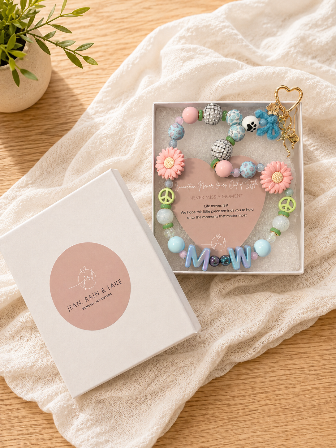 The Sisters Set AirTag Backpack Charm Inspiration (Inspiration Only- Custom Made to be YOU!)