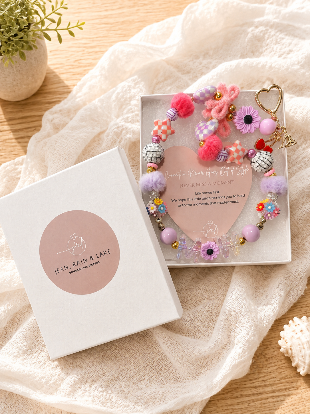The Sisters Set AirTag Backpack Charm Inspiration (Inspiration Only- Custom Made to be YOU!)