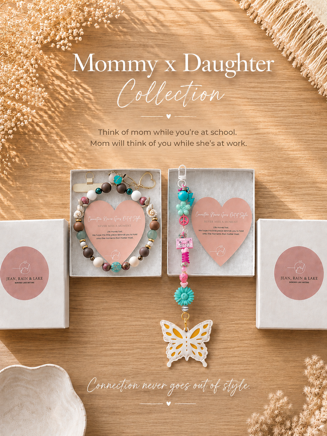 Mommy + Me Everyday Phone Wristlet x Airtag Backpack Charm Inspiration (Inspiration Only- Custom Made to be YOU!)